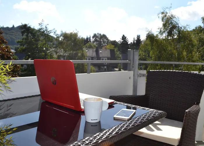 아파트 Kurpark Maisonnette 빌링겐